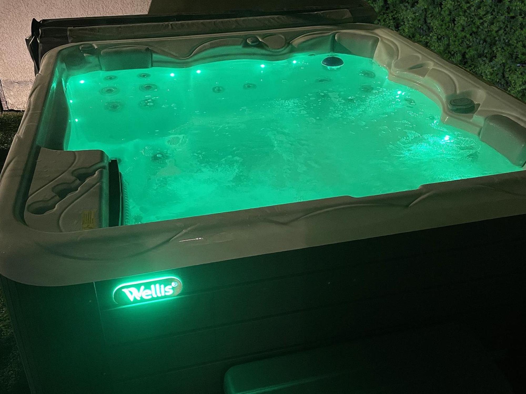 Unique! Jacuzzi Prive 35°C + Cinema Villa Entiere Meyzieu Esterno foto